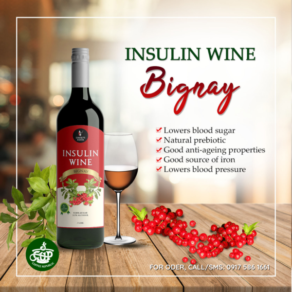 David’s Faith Insulin Wine – Bignay