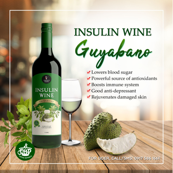 David’s Faith Insulin Wine – Guyabano